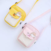 Cute Mini Canvas Crossbody Bag